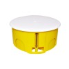 Courbi - Κουτί Εσωτερικής Διακλάδωσης Γυψοσανίδας Φ100mm Κίτρινο Εξωτερικά Κουτιά Στεγανά Onetrade